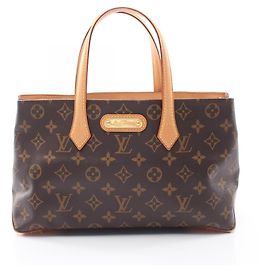Bolsa Louis Vuitton Wilshire PM Monogram Marrom