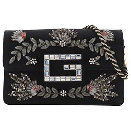 Bolsa de Ombro Gucci Broadway Preto
