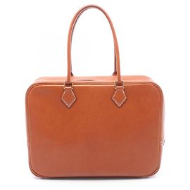 Hermès Hermes Plume 32 Handbag Brown