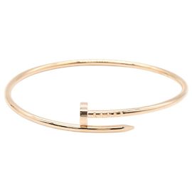 Pulsera Charm Cartier Juste un Clou Dorado