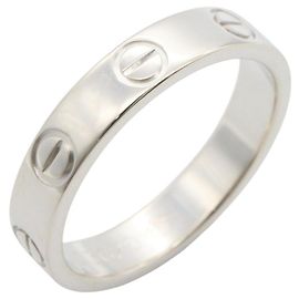 Cartier Mini Love Ring aus 18K Weißgold Silber