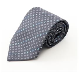 Louis Vuitton Blue Multicolor Silk Cravat Blue Multiple colors