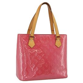 LOUIS VUITTON Sac à main Monogram Vernis Houston Fran Boise M9135F LV Auth 188881A Autre