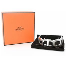 Hermès Bracciale rigido Tetris in argento Hermes Argento