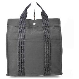 Hermès Hermes Herline Ad MM Gray Backpack Brown