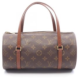 Bolsa Louis Vuitton Papillon 26 Monogram Marrom Monograma