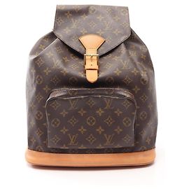 Louis Vuitton Montsouris GM Backpack Brown Monogram