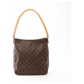 Bolsa de Ombro Louis Vuitton Looping GM Marrom