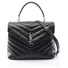 LOULOU Handtasche Yves Saint Laurent Saint Laurent Paris Schwarz