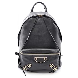 Balenciaga City Backpack/Handbag Black