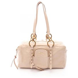 Borsa a tracolla Prada Tangle Medium Beige