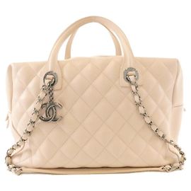 Bolsa Chanel 93971 em couro de vitelo rosa Rosa