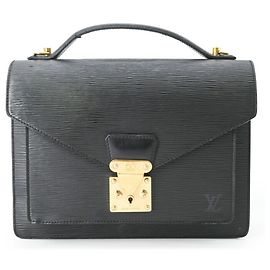Borsa Louis Vuitton Monceau 28 Nero