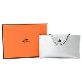 Hermès Iliade Kartenetui Hermes Silber