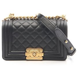 Borsa a Spalla Chanel Boy Small Nero