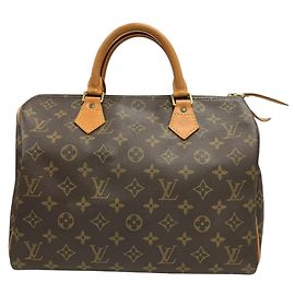 Bolso Boston Louis Vuitton Speedy 30 Castaño
