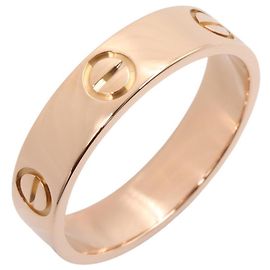 Anillo Love de Cartier en oro rosa de 18K Rosa