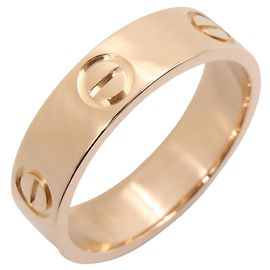 Anillo Love de Cartier en oro rosa de 18K Rosa