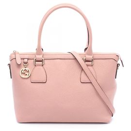 Sac à main 2 façons Gucci Interlocking G Rose
