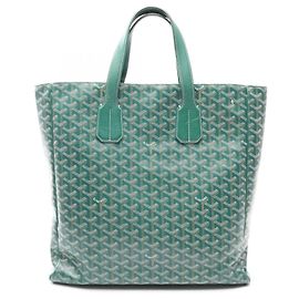 Borsa Tote Goyard Voltaire Multicolore Verde