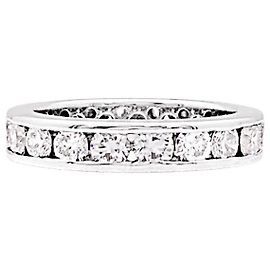 Autre Marque Diamant-Eternity-Ehering, weißgold. Andere