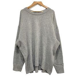 Autre Marque Pull en maille mélange de cachemire Kumikyoku Marron
