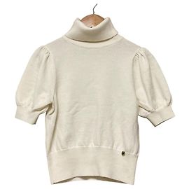 Autre Marque Rollkragen-Strickpullover Loulou Willoughby Weiß