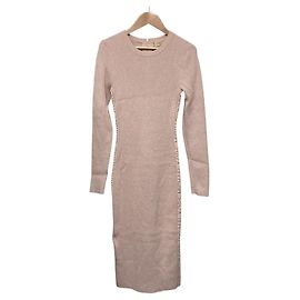 Robe en maille côtelée Michael Michael Kors Rose
