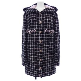 Chanel LOOK30 Coat Black