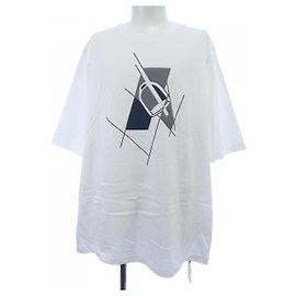 Hermès Hermes ETRIER EN FRAGMENTS Camiseta de algodón Blanco