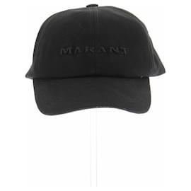 Gorra Isabel Marant negra de algodón Negro