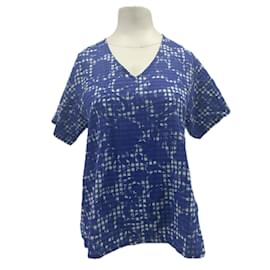 Autre Marque Camicetta blu in cotone MII Blu