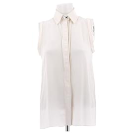 Givenchy Camicia di seta bianca Bianco