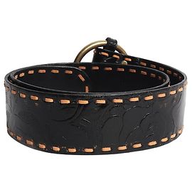 Autre Marque Cinto de couro preto Preto