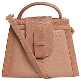 Autre Marque Bolsa 2way Emma em python rosa Rosa