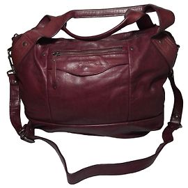 Nat & Nin Lederhandtasche Bordeaux Bordeaux