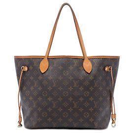 Louis Vuitton Brown Monogram Neverfull MM Brown