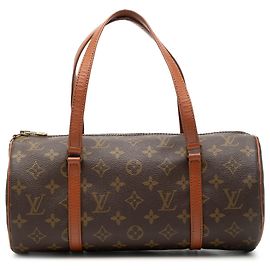 Louis Vuitton Marrom Monogram Papillon 30 Marrom