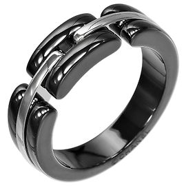 Chanel Ultra 18K White Gold and Ceramic Black