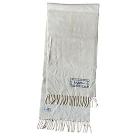 Byblos Sciarpa in Lana Chiara Beige