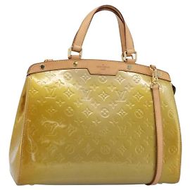 Louis Vuitton Brea Monogram Vernis GM Bege