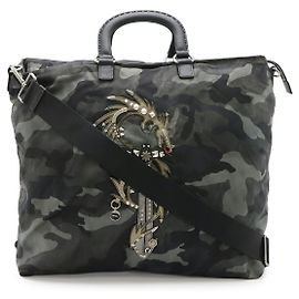 Prada Nylon Tote Bag Camouflage Multiple colors