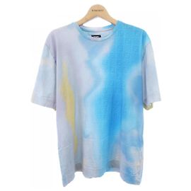 T-shirt in cotone Fendi Blu