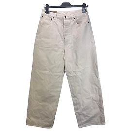 Autre Marque Fortela Jeans de algodão bege Bege