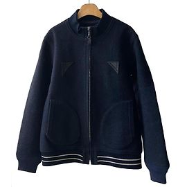 Visvim x Harris Tweed Mechanics Jacket Gore-Tex Navy Wool Dark blue