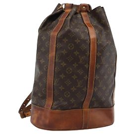 LOUIS VUITTON Monogram Randonnee GM Shoulder Bag M42244 LV Auth ka4938 Monograma