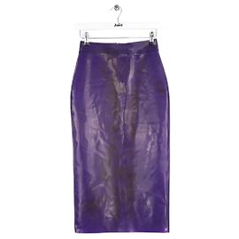 Yves Saint Laurent Jupe violette Violet