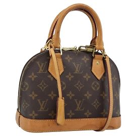 LOUIS VUITTON Bolsa Monogram Alma BB 2way M53152 LV Auth 186581A Monograma