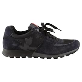 Prada Baskets basses noires Noir