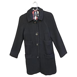 Marc Jacobs Black Wool Coat Black